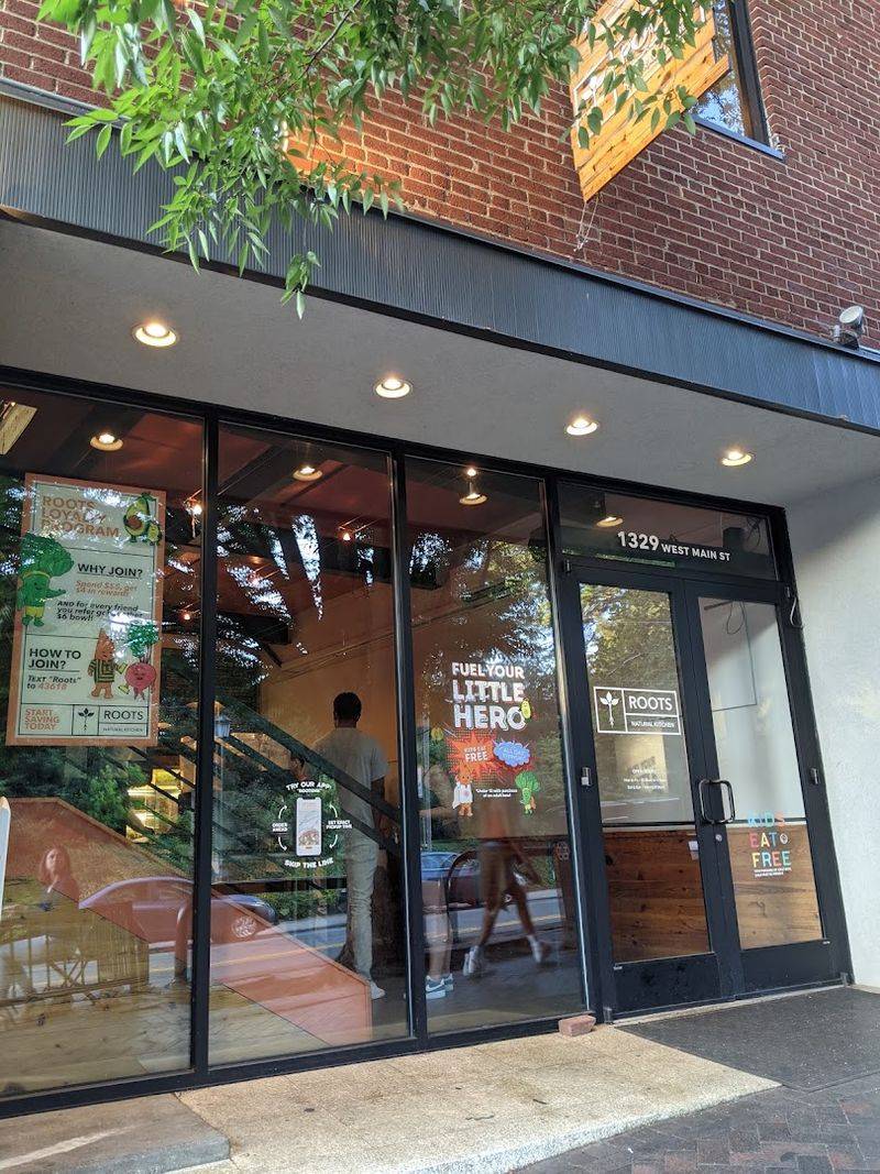 Roots Natural Kitchen - Charlottesville, Virginia Roots Natural Kitchen - Charlottesville, Virginia