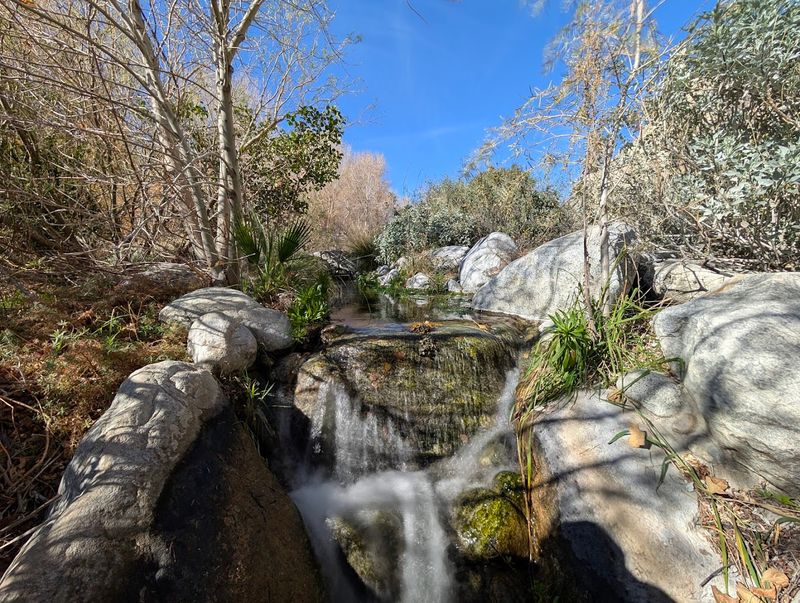 Rushing River Meets Rugged Desert Mountains