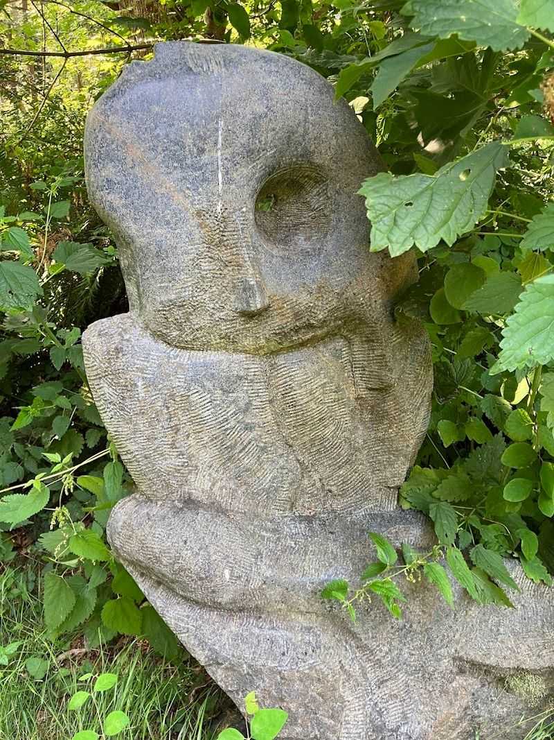 Sacred Sculptures Tucked Surprise-Style Along the Paths
