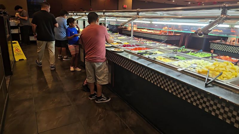Salad Bar and Fresh Fruit Options