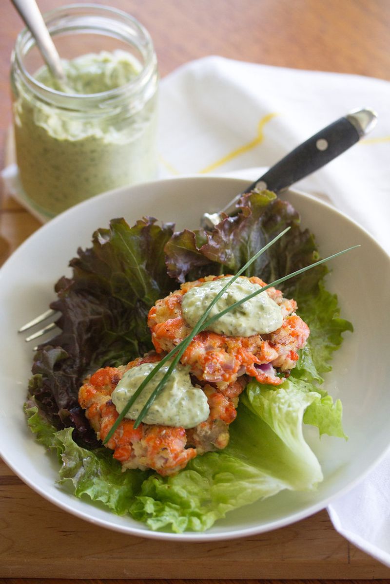 Salmon patties Salmon patties