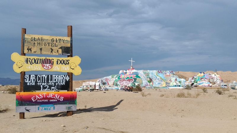 Salvation Mountain and Its Connection to Slab City