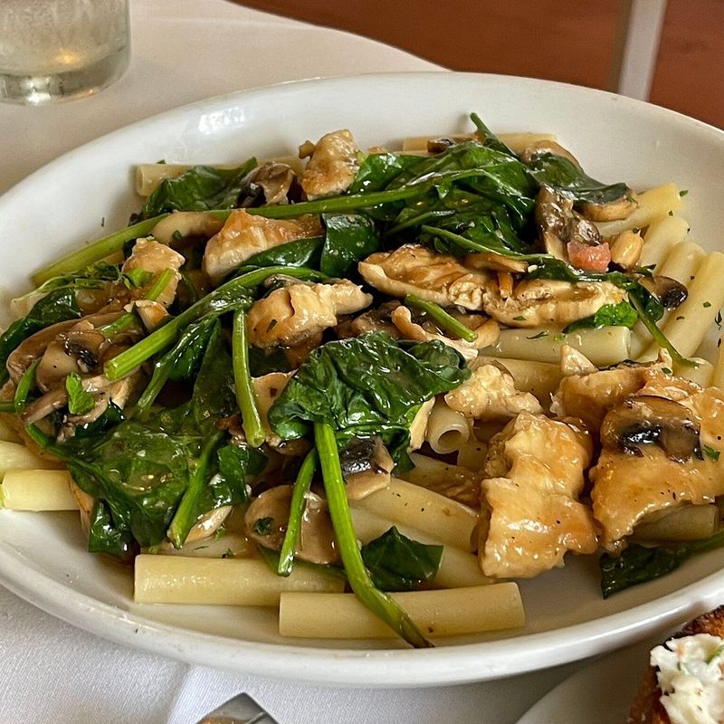 Sausage And Spinach Pasta