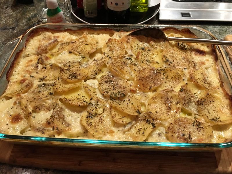 Scalloped potatoes Scalloped potatoes
