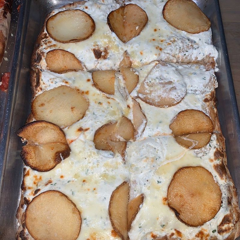 Scalloped potatoes and ham