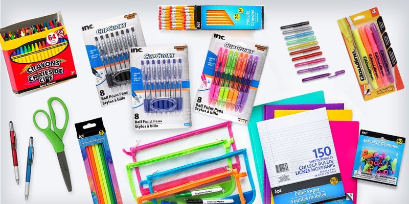 School Supplies and Project Materials for Students of All Ages