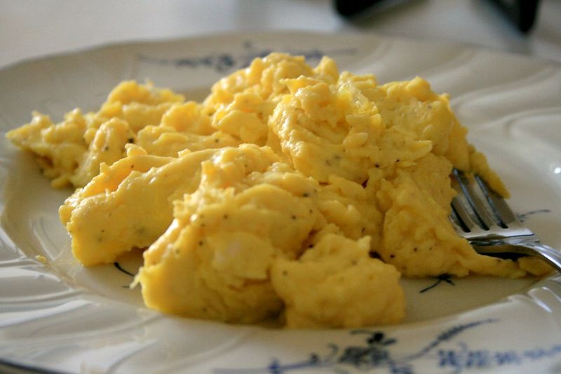 Scrambled eggs Scrambled eggs