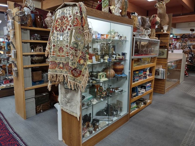Scrapbooking and Card-Making Supplies Alongside the Antiques