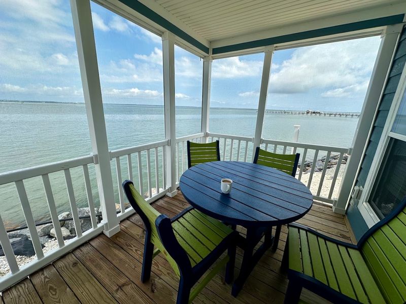 Screened-In Porch Perfect for Relaxing Screened-In Porch Perfect for Relaxing