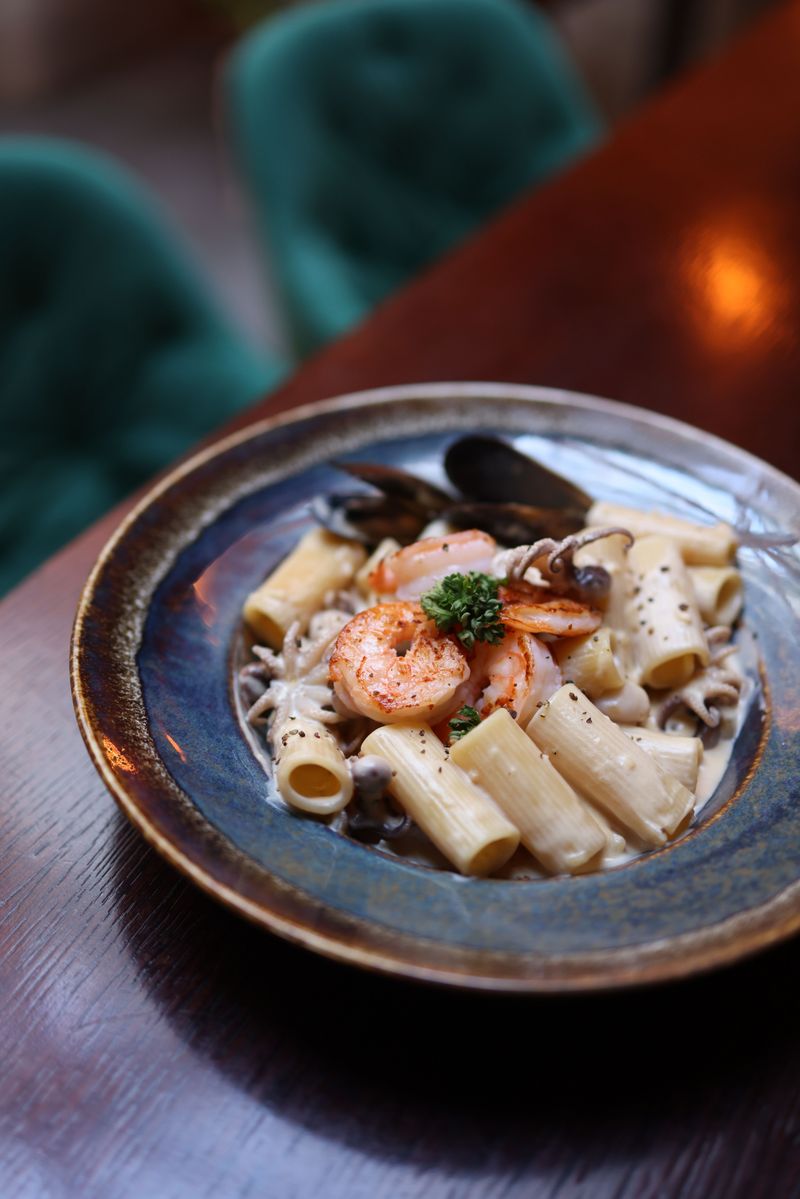 Seafood pasta