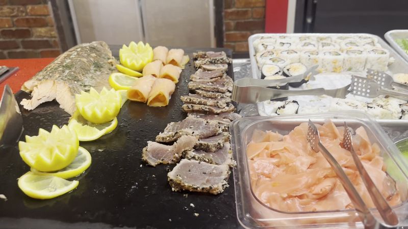Seared Tuna and Fried Scallops for the Adventurous Eater