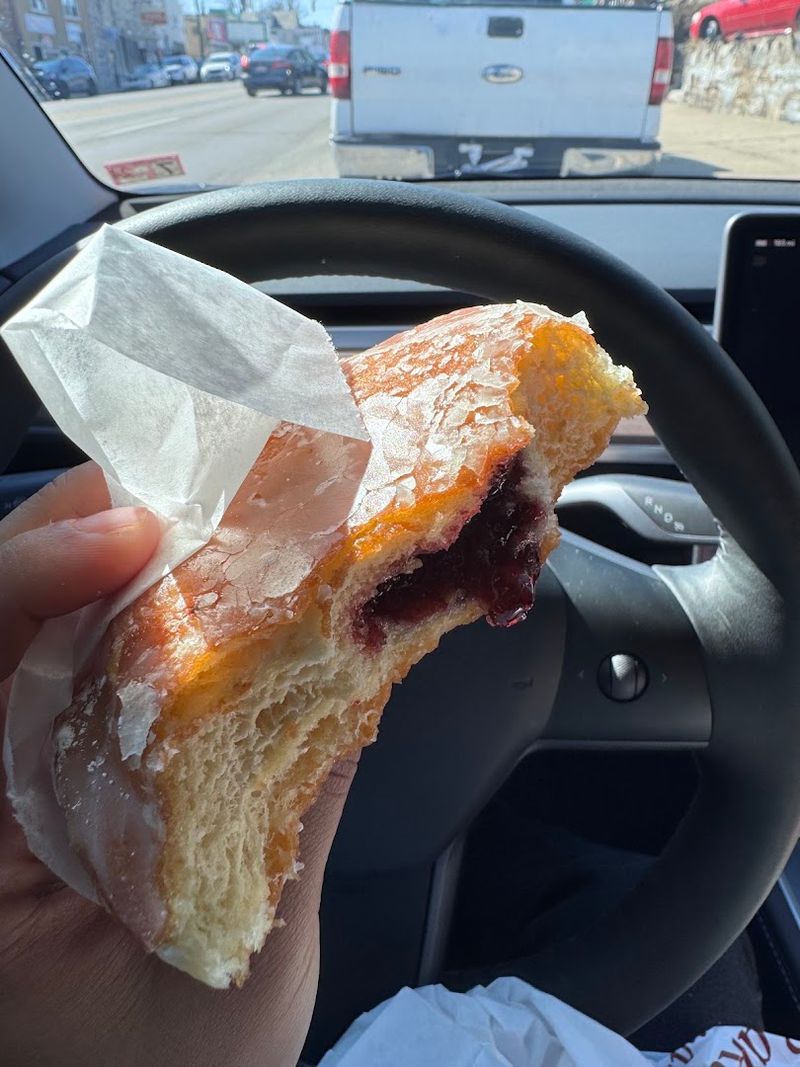 Seasonal Raspberry-Filled Donuts That Feel Like a Dream