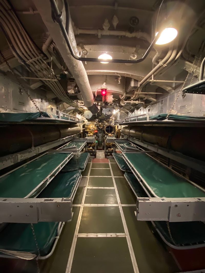 Self-Guided Tour Through the Submarine's Tight Compartments