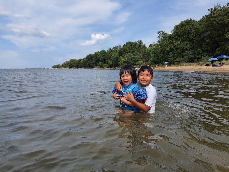 Shallow Waters Perfect for Little Swimmers
