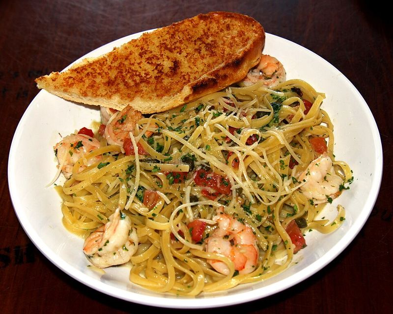 Shrimp scampi