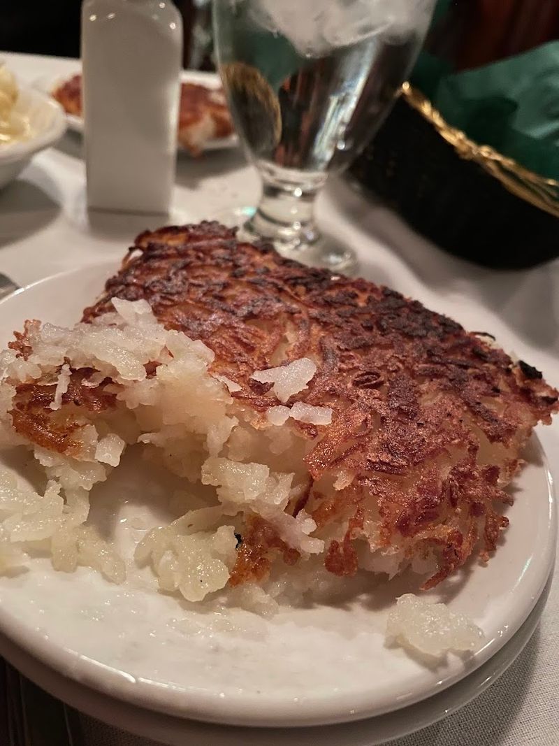 Signature Hash Browns Cooked in Cast Iron