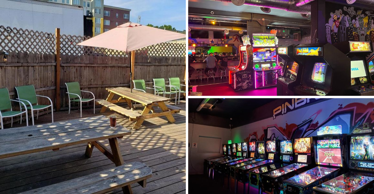 Sip Drinks While You Play Classic Video Games At This Old Fashioned Arcade In Washington