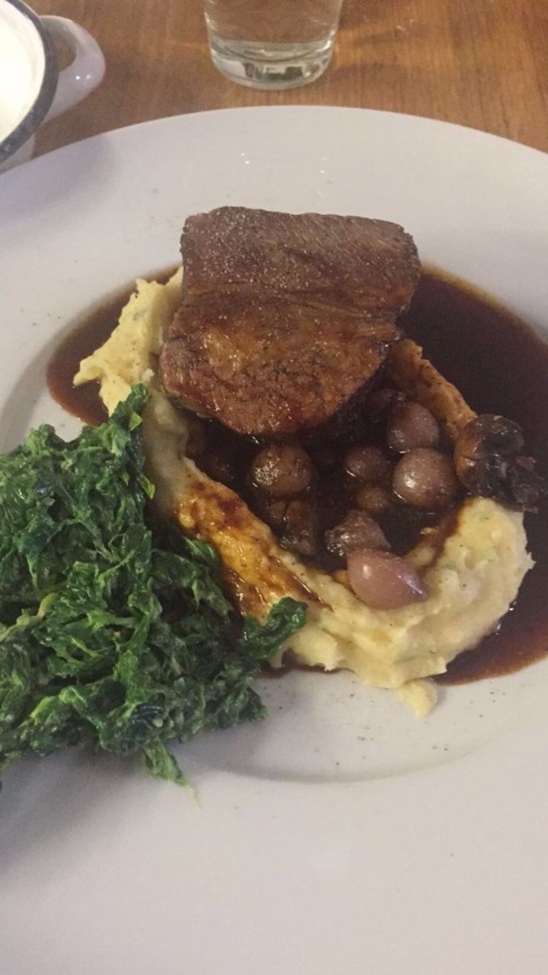 Slow-cooked brisket
