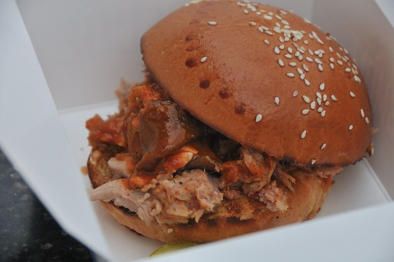 Smoked pulled pork