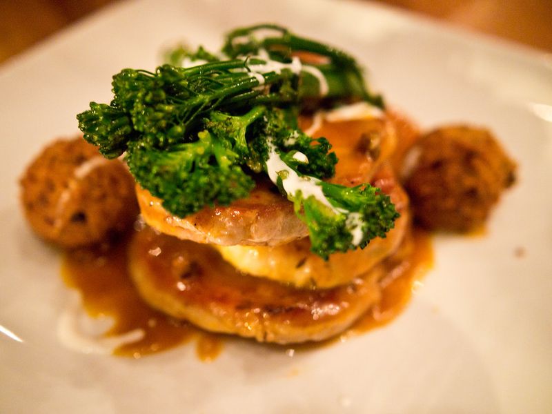 Smothered pork chops