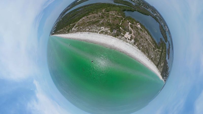 Snorkeling in Clear, Emerald-Green Gulf Waters Snorkeling in Clear, Emerald-Green Gulf Waters