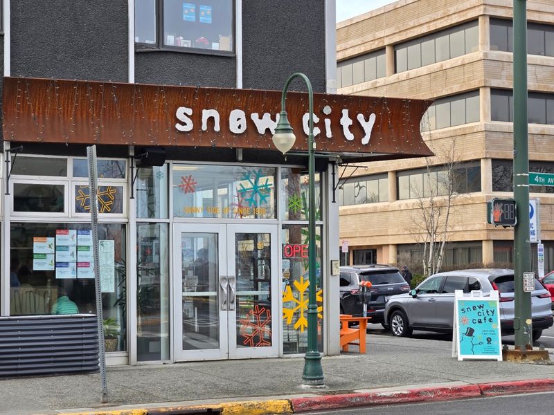 Snow City Cafe - Anchorage, Alaska Snow City Cafe - Anchorage, Alaska