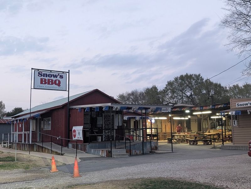 Snow's BBQ Has Been a Texas Monthly Top 10 for Nearly Two Decades Snow's BBQ Has Been a Texas Monthly Top 10 for Nearly Two Decades