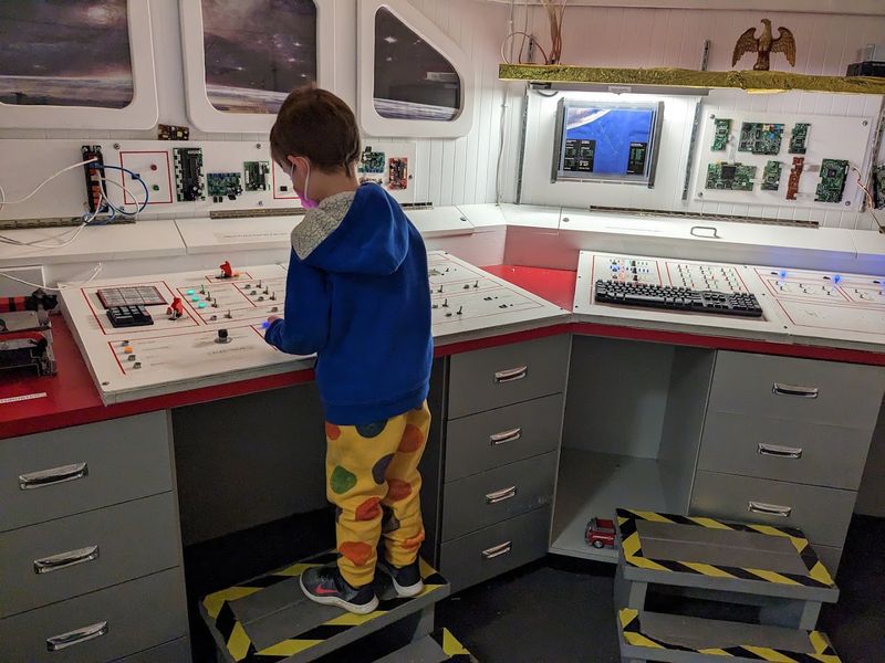 Spaceship Control Panel for Young Astronauts