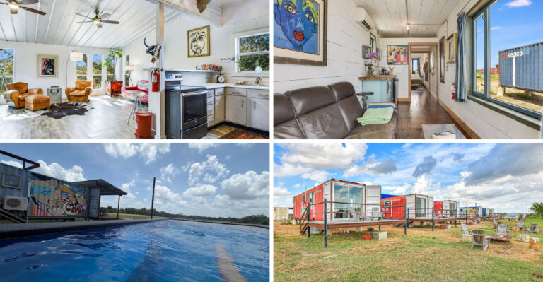 Spend The Night Inside A Shipping Container At One Of Texas’ Most Unusual Hotels