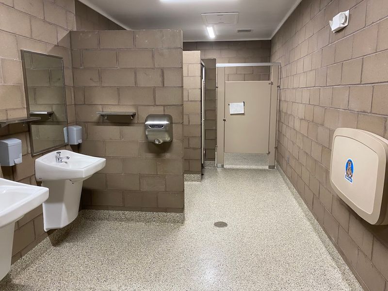 Spotless Restrooms and Modern Shower House Spotless Restrooms and Modern Shower House