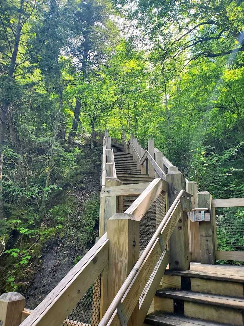 Staircase Adventure: Counting Steps to the Bottom
