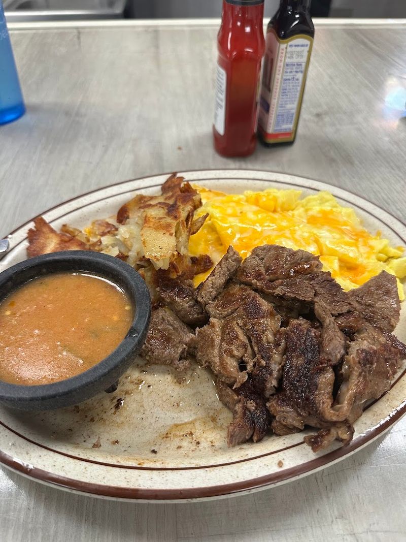 Steak And Eggs With Homemade Tortillas