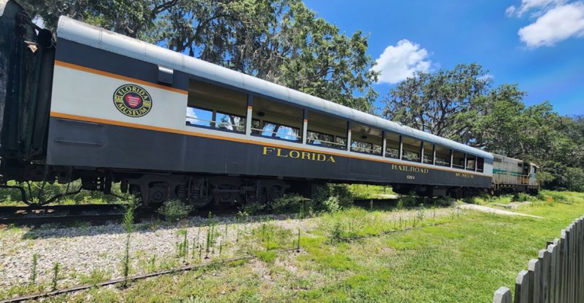 Step Back To The 1800s At This Fascinating Florida Railroad Museum That Feels Like A Living Time Capsule