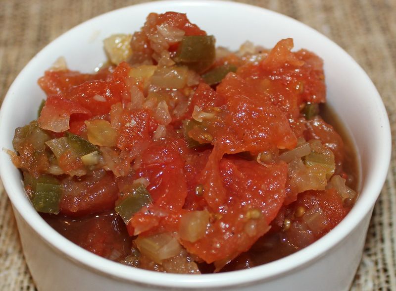 Stewed tomatoes Stewed tomatoes