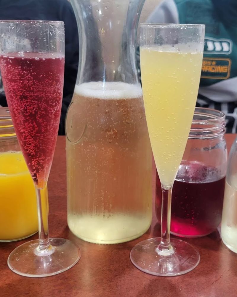 Strawberry Peach Mimosas to Complement Your Meal