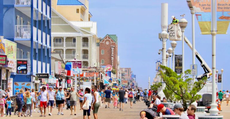 Stroll Through Decades Of History On Maryland’s Most Iconic Boardwalk