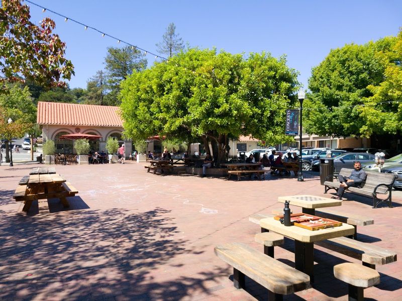 Stroll the Charming Downtown Square
