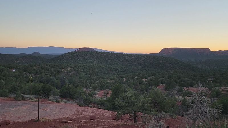 Sunrise Magic at One of Sedona's Best Vantage Points Sunrise Magic at One of Sedona's Best Vantage Points