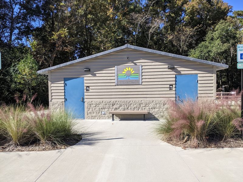 Surprisingly Clean Restrooms Right at the Trailhead Surprisingly Clean Restrooms Right at the Trailhead
