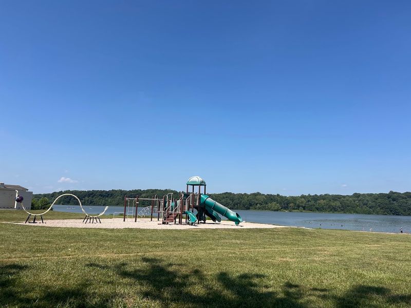 Swimming Beach and Playground Fun for the Whole Family