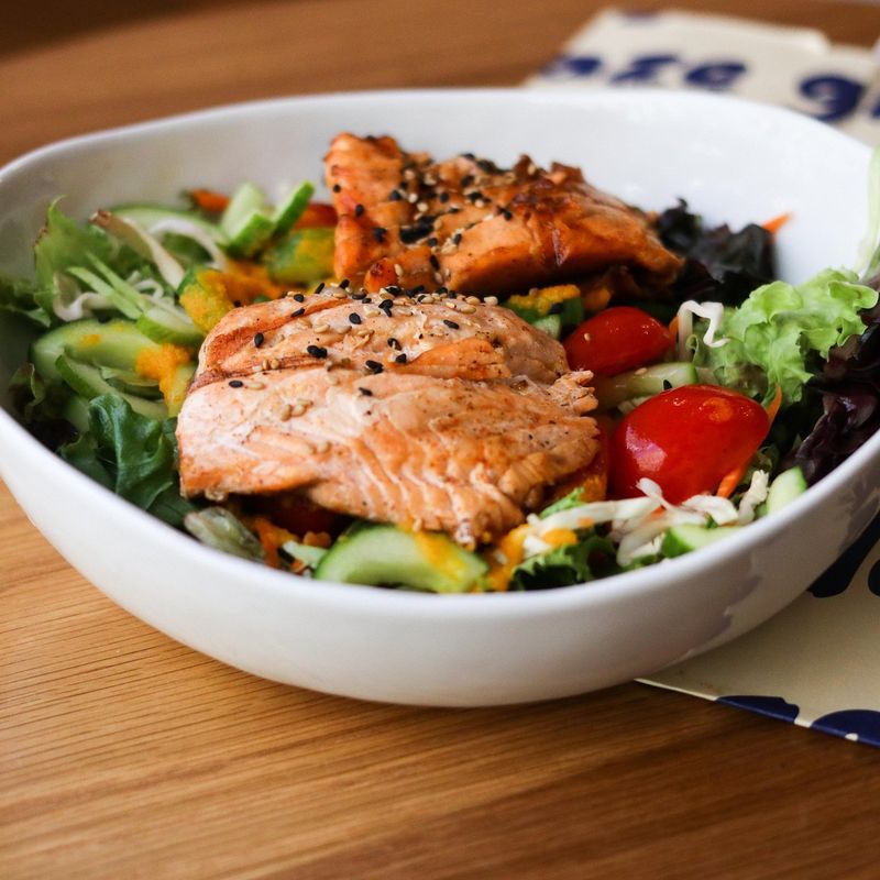 Teriyaki Salmon Bowls