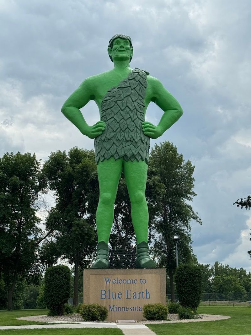 The 55-Foot Jolly Green Giant Statue The 55-Foot Jolly Green Giant Statue