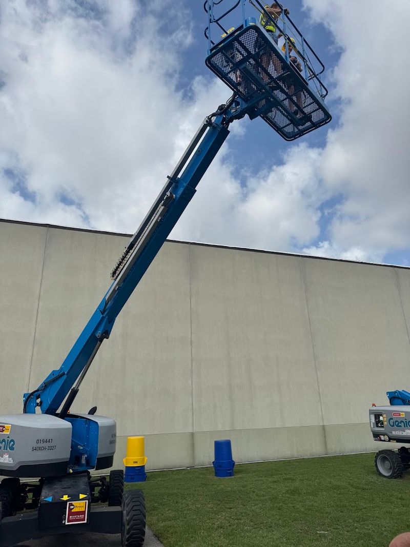 The Boom Lift That Takes You Sky High