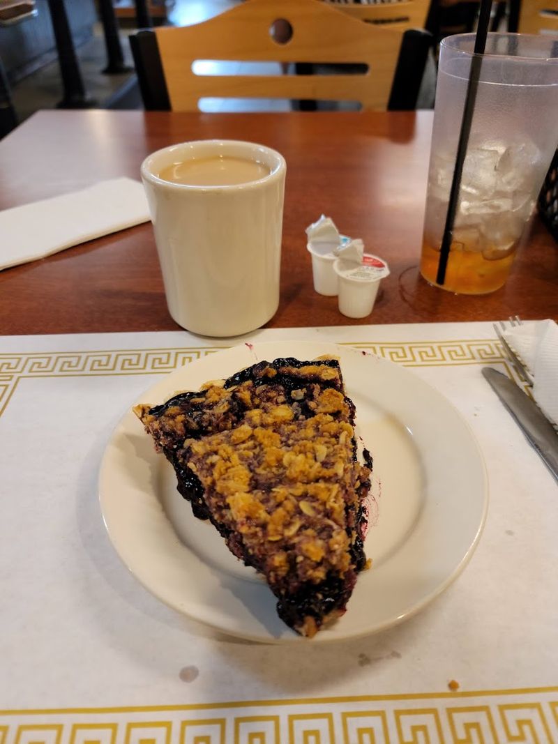 The Bread Pudding with Lemon Sauce