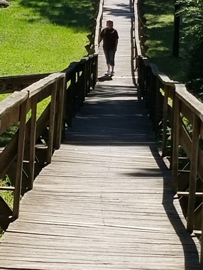 The Bridge Leads Straight Into Historic Downtown Rusk