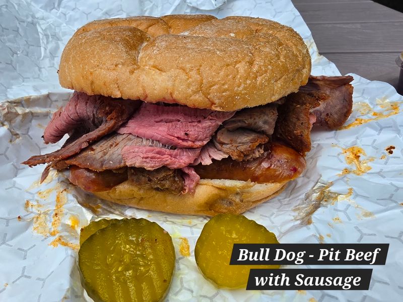 The Bull Dog Pit Beef with Sausage: A Menu Standout