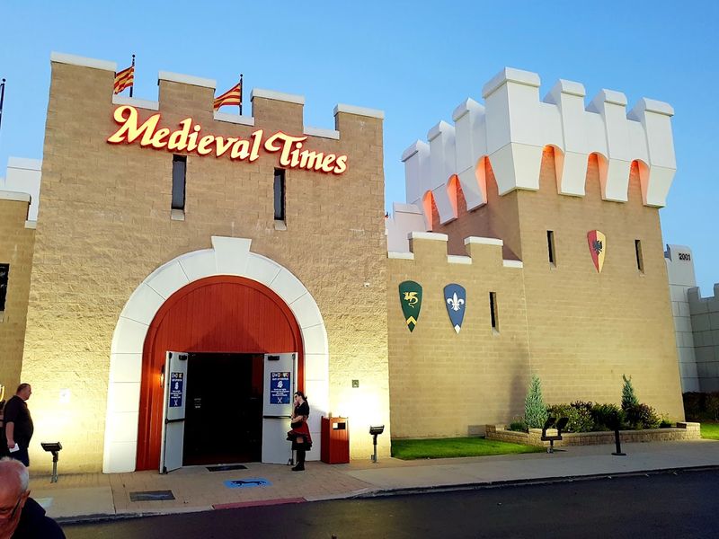 The Castle Exterior That Sets the Mood Before You Even Walk In