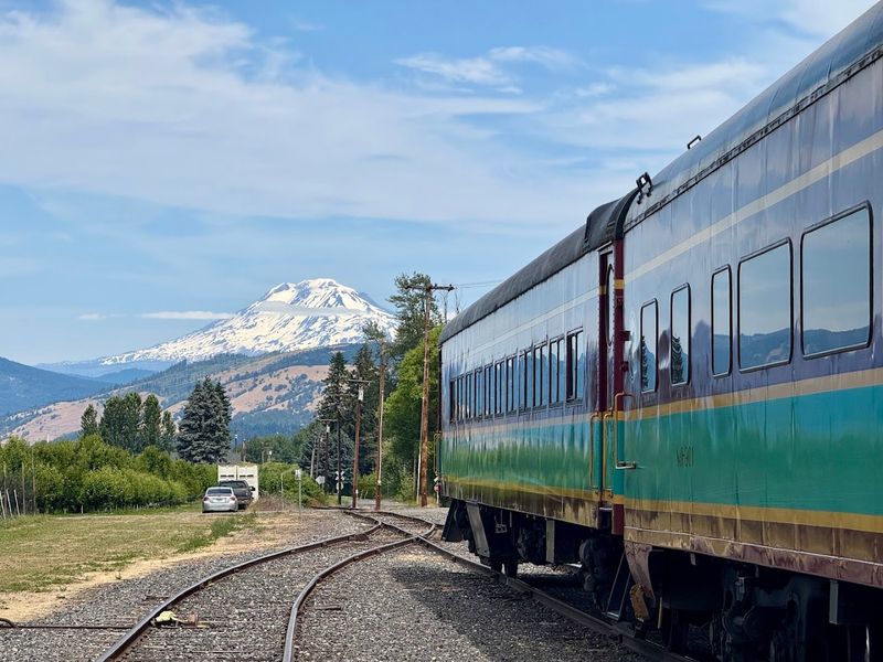 The Classic Train Ride Option With Mountain and Valley Views