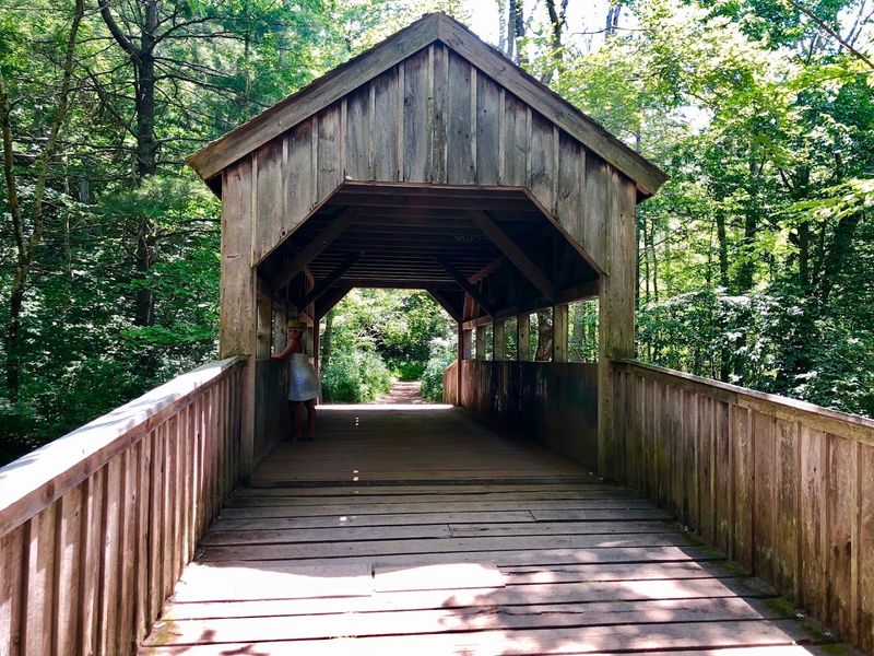 The Covered Bridge That Adds Old-World Charm The Covered Bridge That Adds Old-World Charm