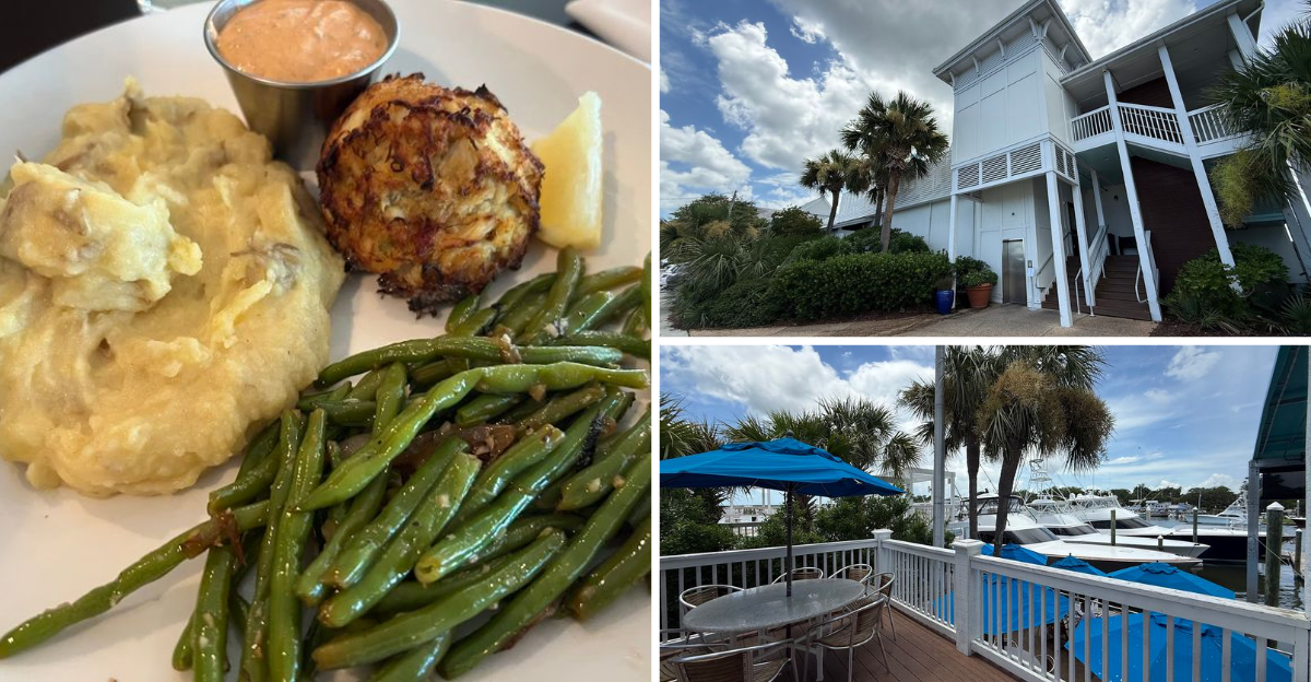 The Crab Cakes At This Waterfront Restaurant In North Carolina Have Become Legendary